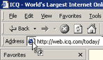 Set your default homepage